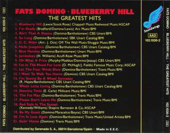 CD Fats Domino: Blueberry Hill (The Greatest Hits)