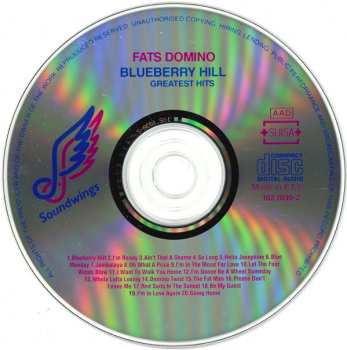 CD Fats Domino: Blueberry Hill (The Greatest Hits)