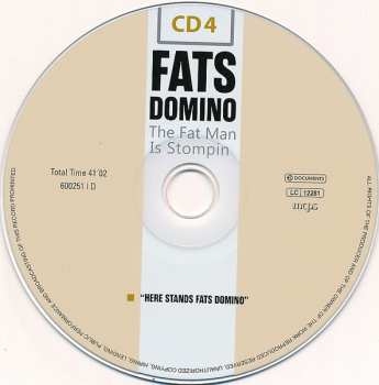 10CD/Box Set Fats Domino: The Fat Man Is Stompin'