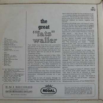 LP Fats Waller: The Great "Fats" Waller