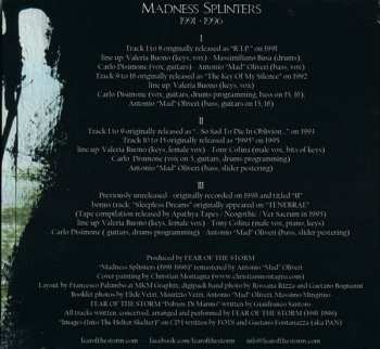 3CD Fear Of The Storm: Madness Splinters (1991-1996)