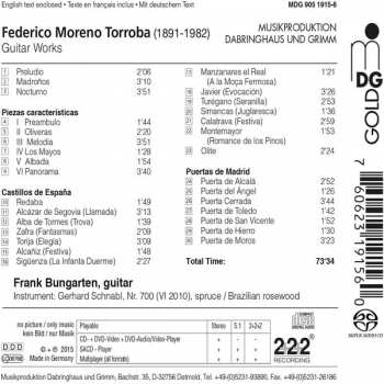 SACD Federico Moreno Torroba: Guitar Works