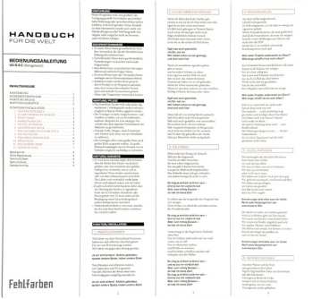 LP Fehlfarben: Handbuch Für Die Welt