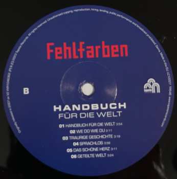 LP Fehlfarben: Handbuch Für Die Welt