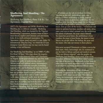 CD Fela Kuti: Shuffering And Shmiling / No Agreement