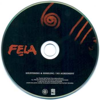 CD Fela Kuti: Shuffering And Shmiling / No Agreement