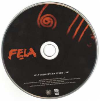 CD Fela Kuti: Live!
