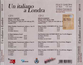 2CD Giuliano Carmignola: Un italiano a Londra