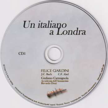 2CD Giuliano Carmignola: Un italiano a Londra