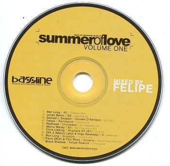 CD Felipe: Summer Of Love Volume One