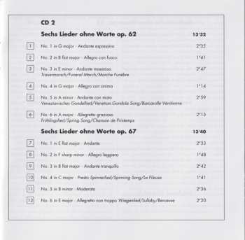 2CD Felix Mendelssohn-Bartholdy: Lieder Ohne Worte ∙ Variations Sérieuses