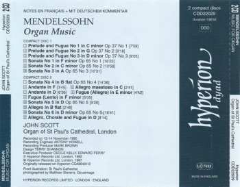 2CD Felix Mendelssohn-Bartholdy: Music For Organ