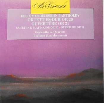 CD Felix Mendelssohn-Bartholdy: Oktett Op. 20 & Ouvertüre Op. 21