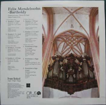 2LP Felix Mendelssohn-Bartholdy: Organová Tvorba - Werke Für Orgel (2xLP)