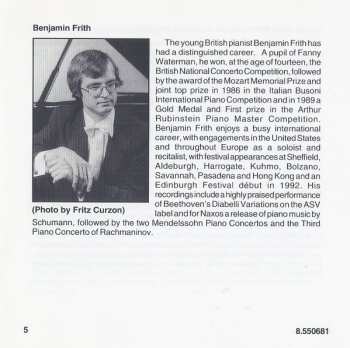 CD Felix Mendelssohn-Bartholdy: Piano Concertos Nos. 1 & 2 • Capriccio Brillant, Op. 22 • Rondo Brillant, Op. 29