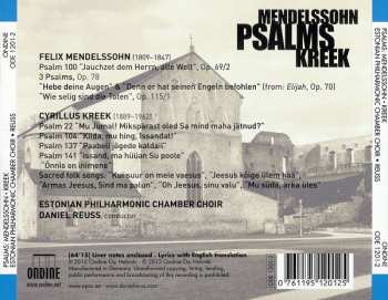 CD Felix Mendelssohn-Bartholdy: Psalms