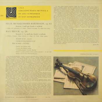 LP The Czech Philharmonic Orchestra: Romantické Houslové Koncerty