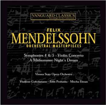 CD Felix Mendelssohn-Bartholdy: Symphonien Nr.4 & 5