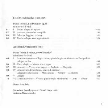 CD Antonín Dvořák: Trio No. 1 · Dumky Trio