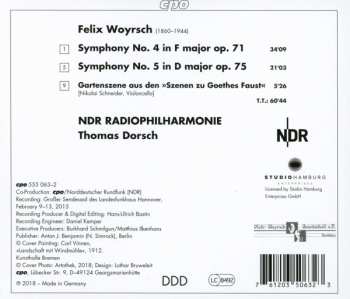 CD NDR Radiophilharmonie: Symphonies 4 & 5
