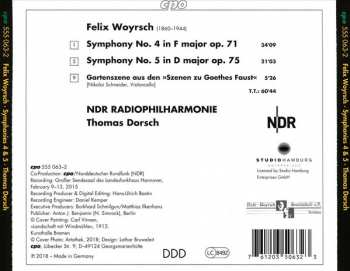 CD NDR Radiophilharmonie: Symphonies 4 & 5