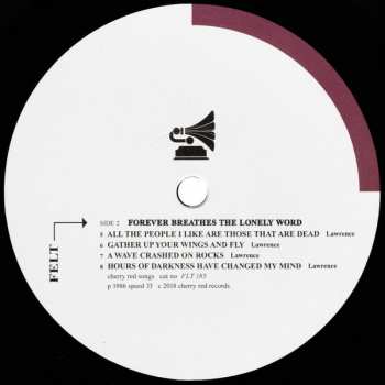 LP Felt: Forever Breathes The Lonely Word LTD