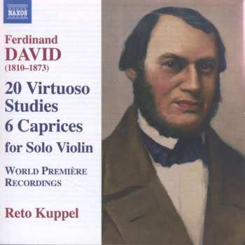 CD Ferdinand David: Etüden Nr.1-20 Für Violine Solo
