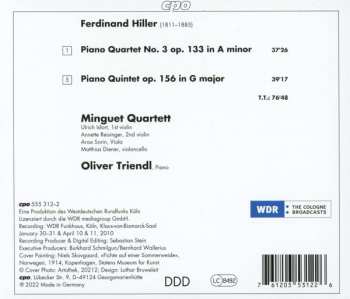 CD Minguet Quartett: Piano Quartet Op. 133; Piano Quintet Op. 156