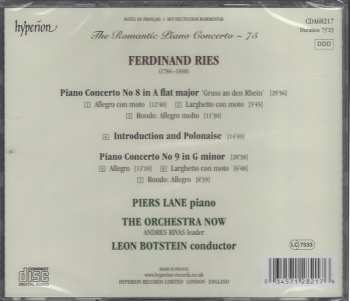 CD Ferdinand Ries: Piano Concertos Nos 8 & 9