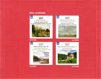 CD Ferdinand Ries: Piano Sonatas And Sonatinas • 2