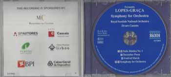 CD Royal Scottish National Orchestra: Symphony For Orchestra • Rustic Suite • December Poem