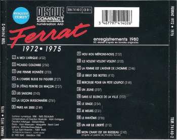 CD Jean Ferrat: Ferrat 1972-1975