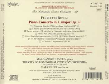 CD City Of Birmingham Symphony Orchestra: Piano Concerto Op XXXIX
