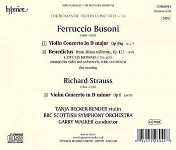 CD Richard Strauss: Violin Concertos