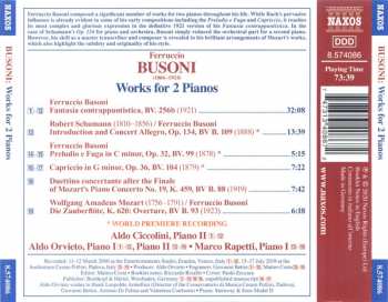 CD Aldo Ciccolini: Works For 2 Pianos