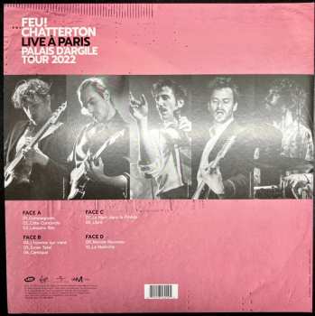 2LP Feu ! Chatterton: Live à Paris Palais D'argile Tour 2022