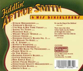 CD Fiddlin' Arthur Smith & His Dixieliners: Fiddlin' Arthur Smith & His Dixieliners