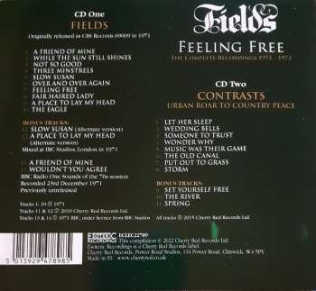 2CD Fields: Feeling Free • The Complete Recordings 1971 - 1973