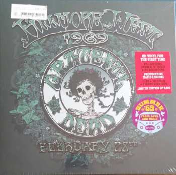 5LP The Grateful Dead: Fillmore West 1969 February 28th