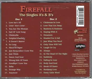 CD Firefall: The Singles A's & B's 