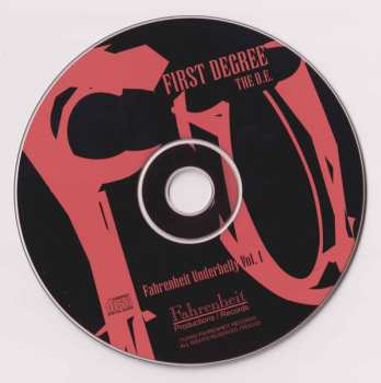 CD First Degree The D.E.: Fahrenheit Underbelly Vol. 1