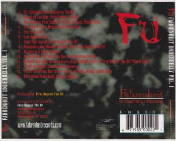 CD First Degree The D.E.: Fahrenheit Underbelly Vol. 1