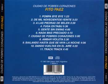 CD Fito Páez: Ciudad De Pobres Corazones