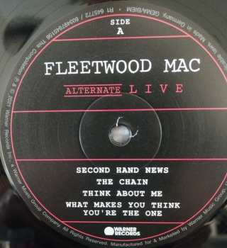 2LP Fleetwood Mac: Alternate Live LTD