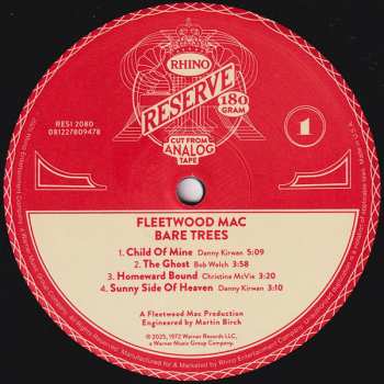 LP Fleetwood Mac: Bare Trees
