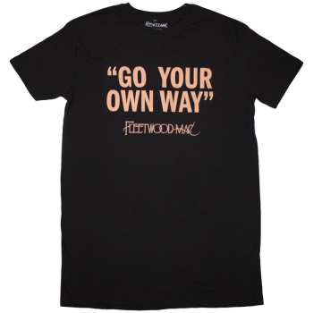 Merch Fleetwood Mac: Women's T-shirt Dress Go Your Own Way