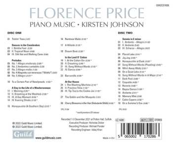 2CD Florence B. Price: Piano Music