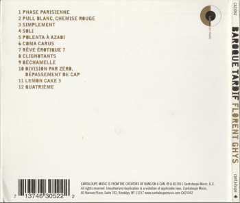 CD Florent Ghys: Baroque Tardif