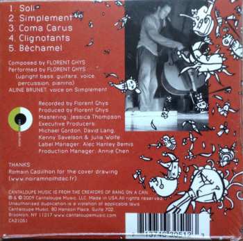 CD Florent Ghys: Baroque Tardif: Soli
