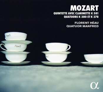 CD Quatuor Manfred Bourgogne: Mozart, Quintette Avec Clarinette K581, Quatuors K380 & K378